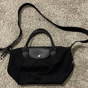 Longchamp Black Crossbody Bag